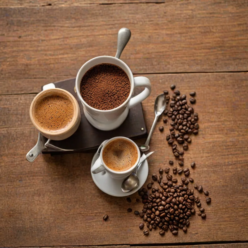 Ile kofeiny ma kawa rozpuszczalna? Porównanie z innymi kawami